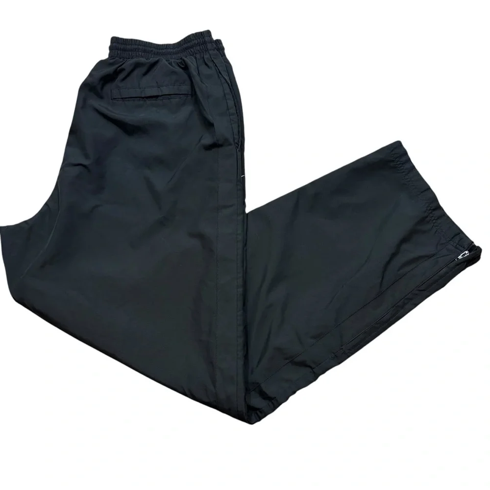 Mens Nike Fully Lined Zip Hem Track Pants‎ Black Size XL